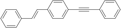 Benzene, 1-[(1E)-2-phenylethenyl]-4-(phenylethynyl)-