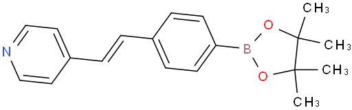 (E)-4-(4-(4,4,5,5-tetramethyl-1,3,2-dioxaborolan-2-yl)styryl)pyridine