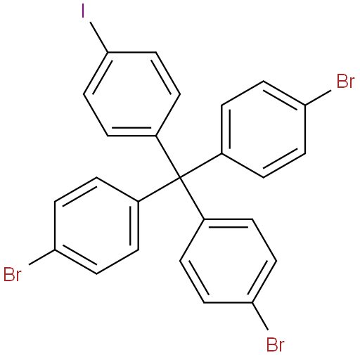 4,4',4''-((4-iodophenyl)methanetriyl)tris(bromobenzene)