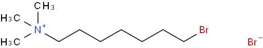 7-溴庚基三甲基铵溴化物