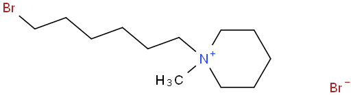 1-(6-bromohexyl)-1-methylpiperidin-1-ium bromide
