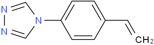 4-(4-vinylphenyl)-4H-1,2,4-triazole