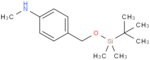 4-(((tert-butyldimethylsilyl)oxy)methyl)-N-methylaniline