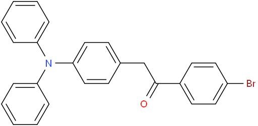 1-(4-bromophenyl)-2-(4-(diphenylamino)phenyl)ethan-1-one
