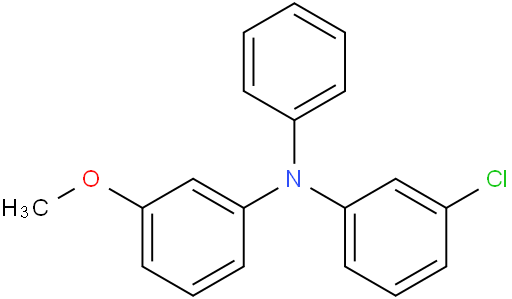3-chloro-N-(3-methoxyphenyl)-N-phenylaniline