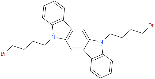 5,11-bis(4-bromobutyl)-5,11-dihydroindolo[3,2-b]carbazole